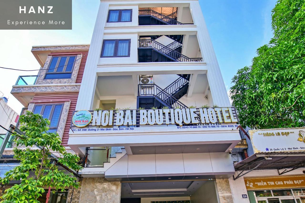 Hanz Noi Bai Airport Boutique Hotel Hanoi Bagian luar foto